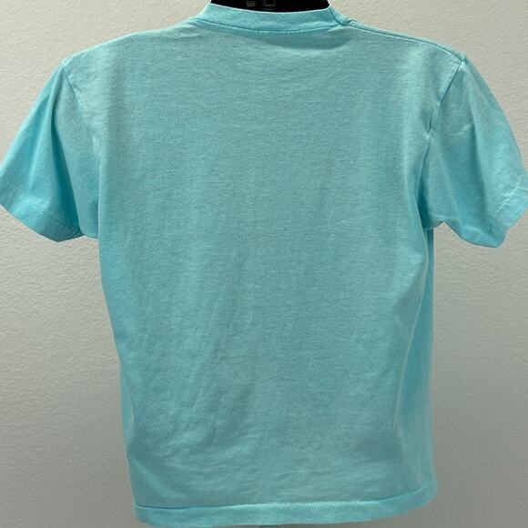 Vintage 80s Longboat Key Florida T Shirt Travel Tourist Tourism Tee Blue S Small - Picture 3 of 8